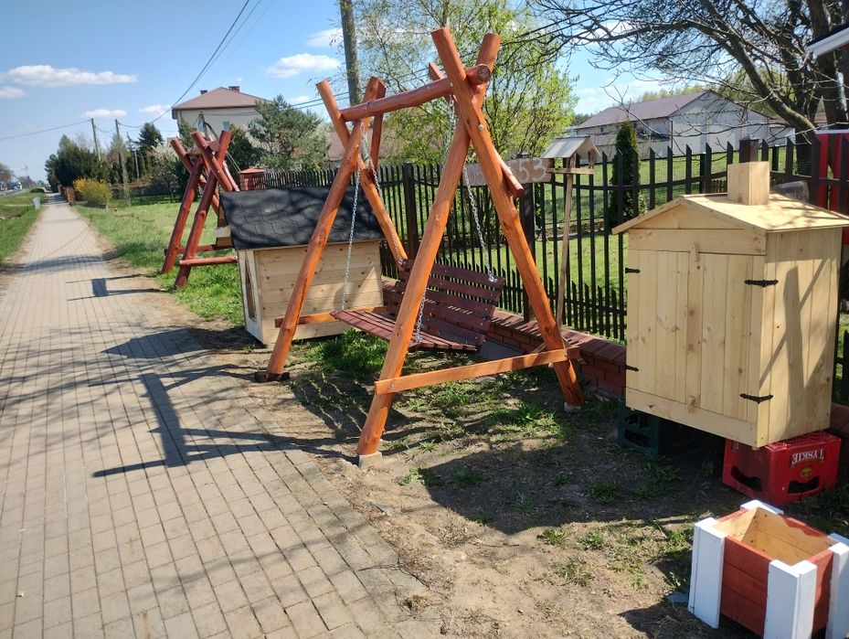 Buda dla twojego pupila Huśtawki ogrodowe