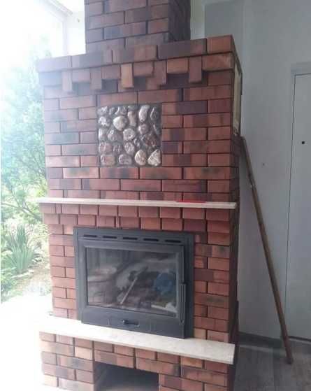 Печи камины барбекю груба тандыр дымоход из кирпича