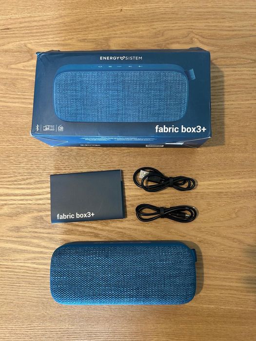 Coluna Bluetooth Fabric Box 3+