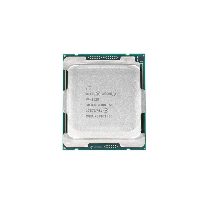 Intel Xeon W-2125 4 ядра, 8 потоков, 4.0 ГГц, Socket 2066