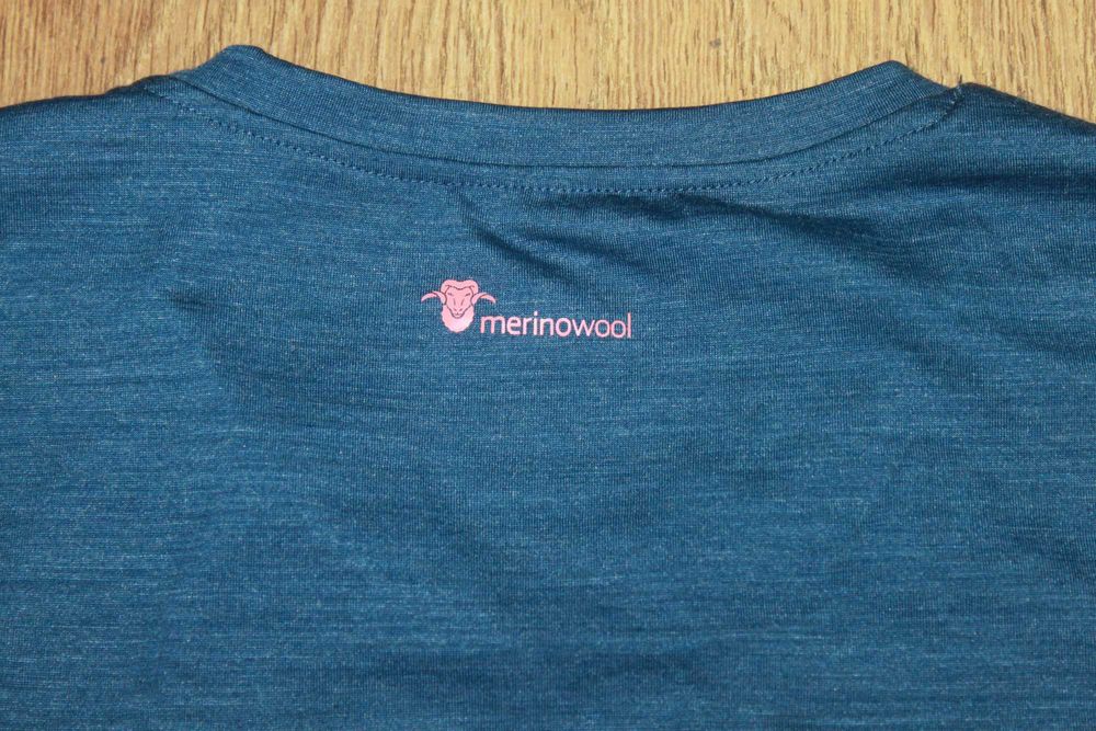 Женская термо футболка шерсть mckinley merino wool l-xl