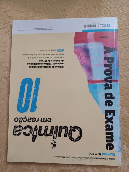 Caderno - Química em reação - Física e Química A - 10.º ano ( NOVO)