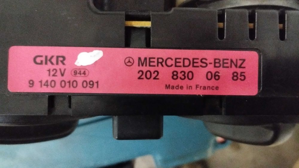 controlador de AC mercedes