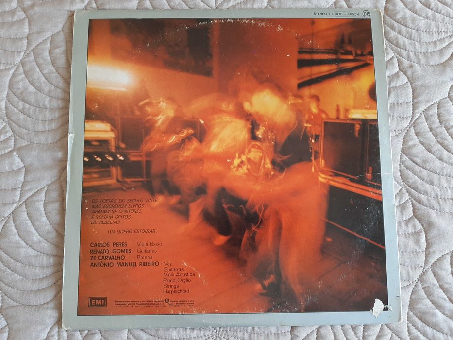 UHF - À Flor da Pele - Portugal - Vinil LP