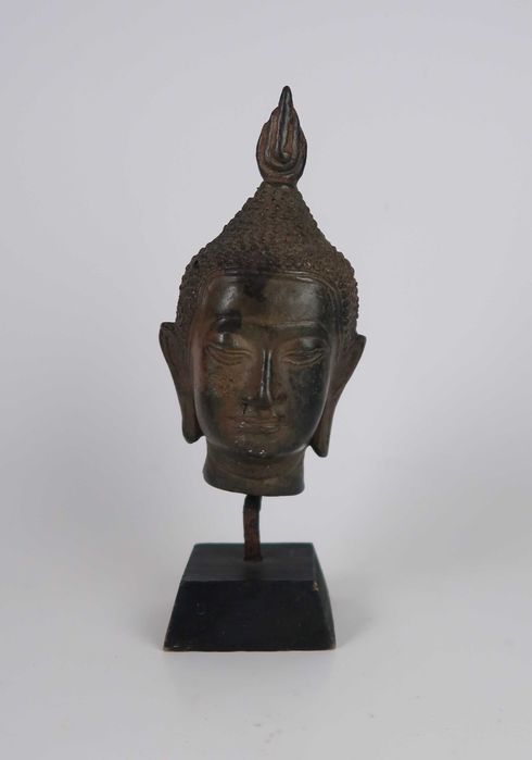 Cabeça de Buda em Metal (Ref 3)