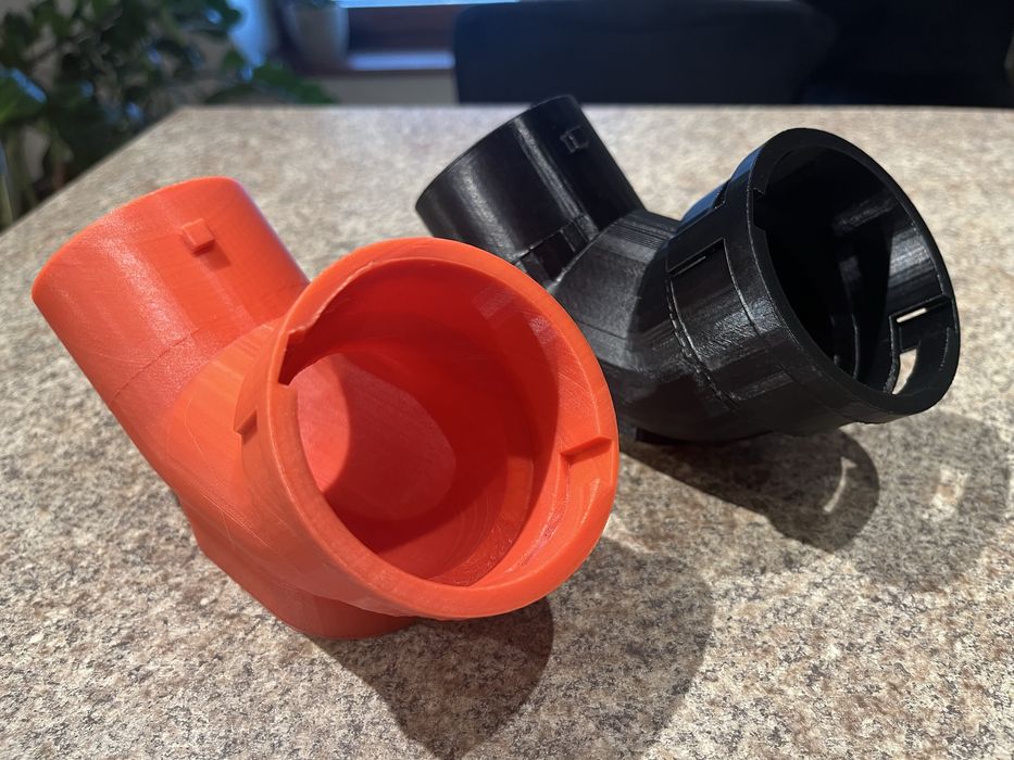Klocki: 2x kolanko 90 separator Starmix