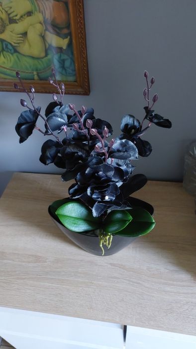 Nowe storczyki pięcio-pędowe sztuczne kwiaty storczyk