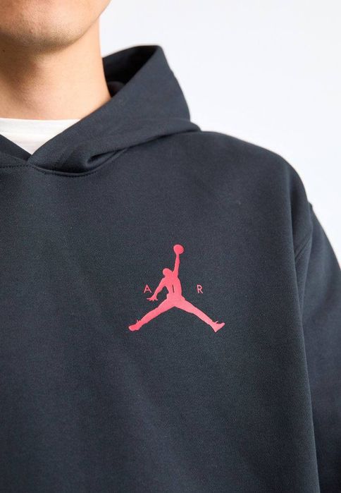 Оригінальне худі  Jordan jumpman  - Kapuzenpullover - black/gym red | FV8624-010