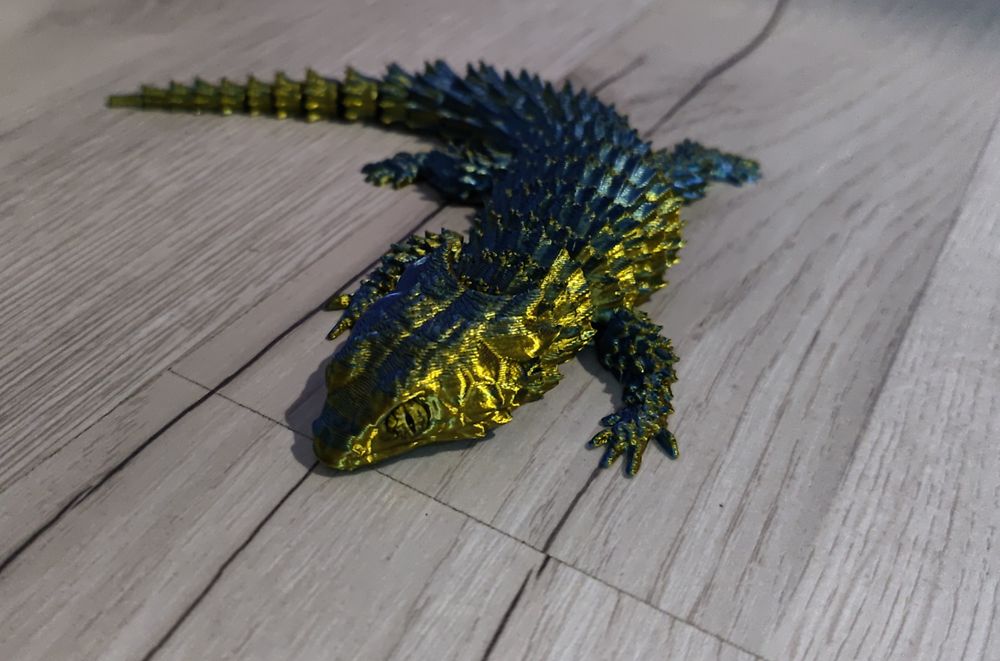 3D figurka jaszczurki