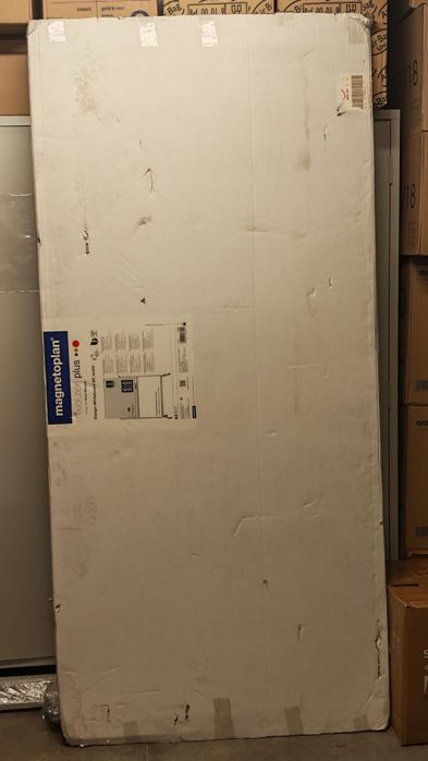 Quadro magnético móvel branco ( magnetoplan  mobile whiteboard 200x100  cm )