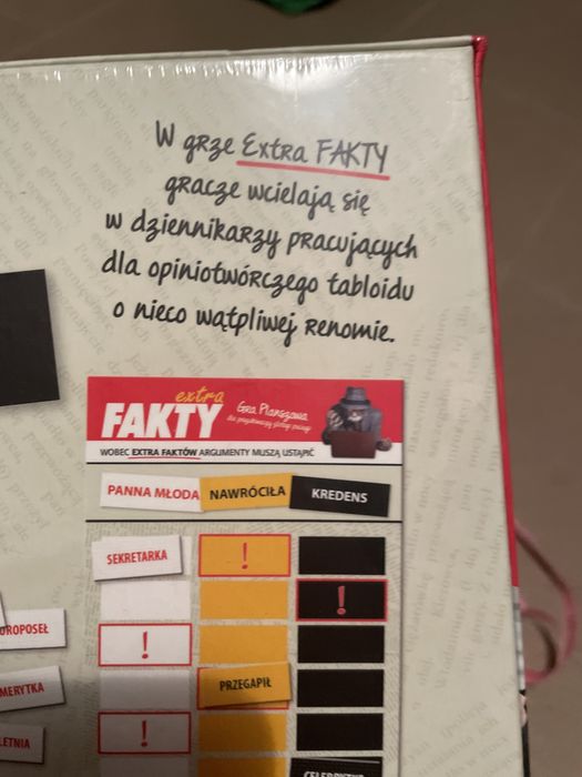 Fakty gra planszowa