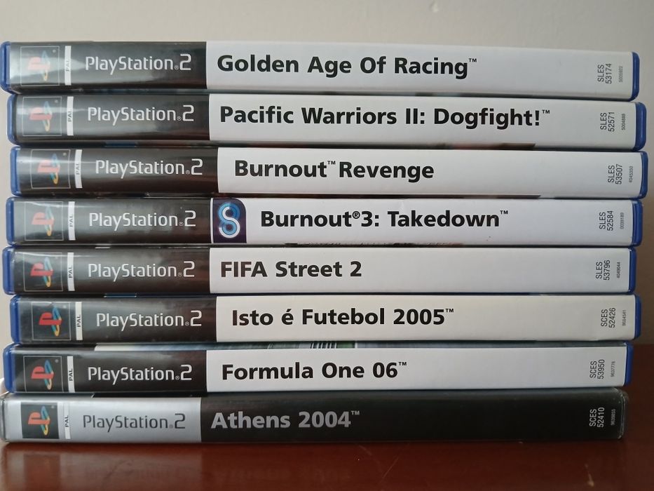 Varios jogos PS2