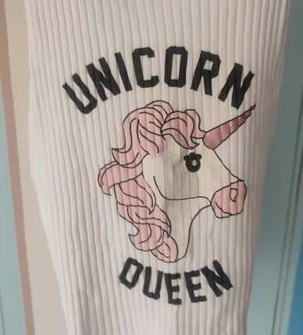 tally weijl unicorn queen jednorożesz tshirt bluzka