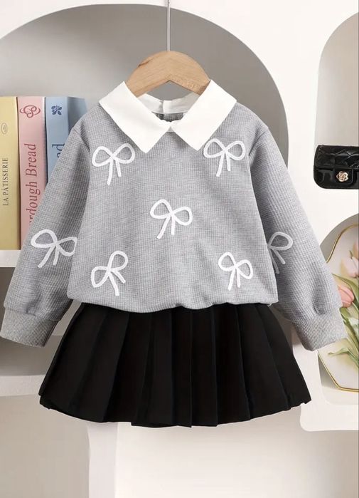 Nowy komplet bluza i spódniczka 116