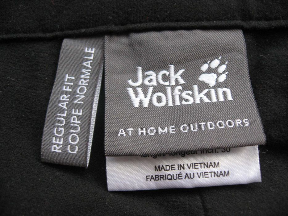 JACK WOLFSKIN Damskie spodnie narciarskie Softshell XL