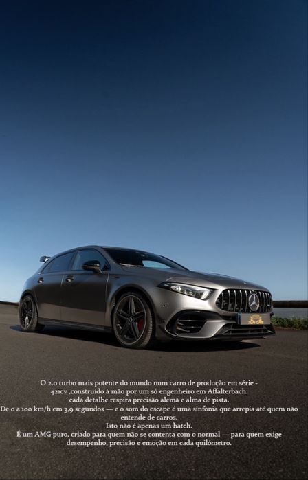 Mercedes A 45S AMG  Edition street style