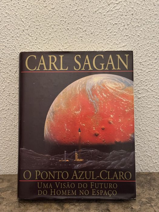 Livro O Ponto Azul Claro, de Carl Sagan