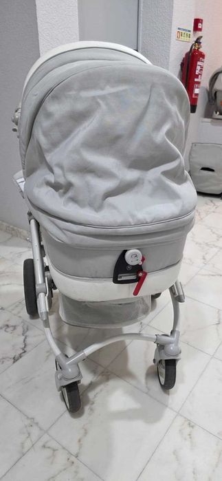 Carrinho de bebé Bebecar iPop EL Trio (alcofa + ovo + cadeira de passeio)