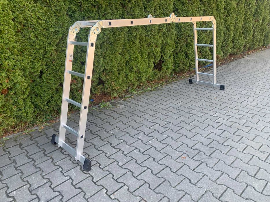 Drabina aluminiowa przegubowa 4x4 472cm