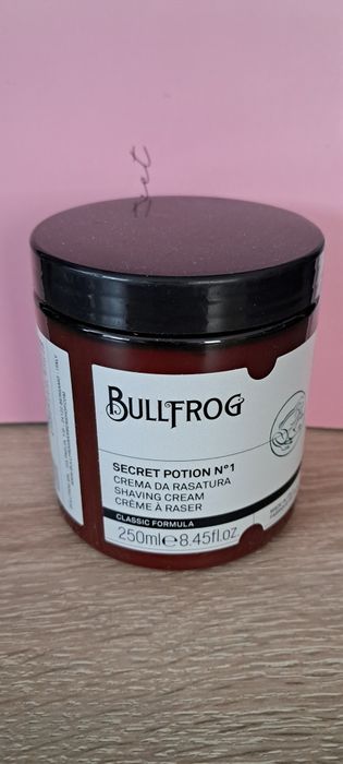 Krem do golenia. Bullfrog. Secret potion No. 1 NOWY