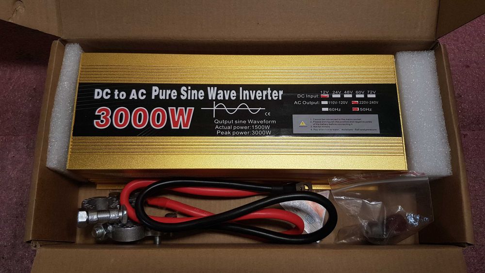 Інвертор 12 Вольт 3000 Вт чистый синус