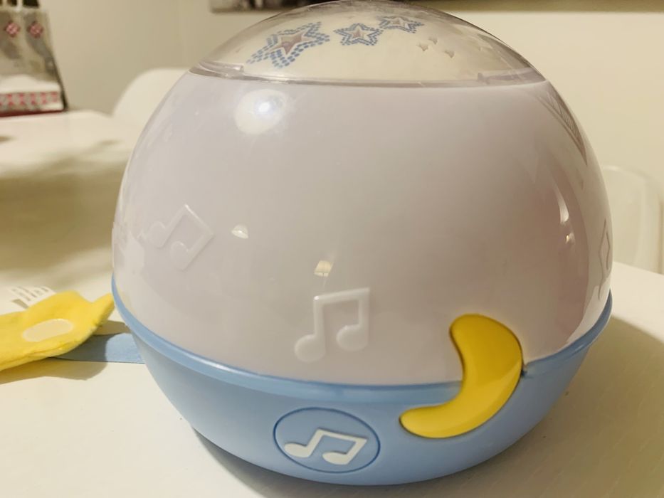 Projetor musical Chicco em azul