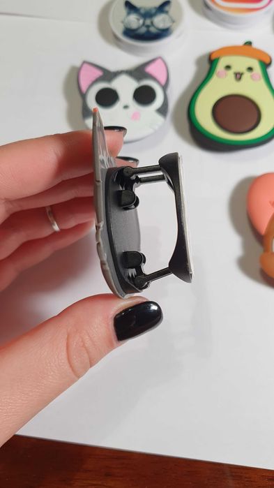 Держатель для телефона (поп-сокет) котик, лапка, авокадо,том и джерри