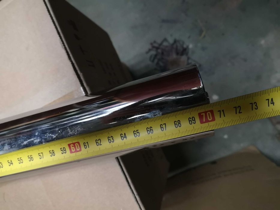 Опора хром стальная основа для офисного стола ножка