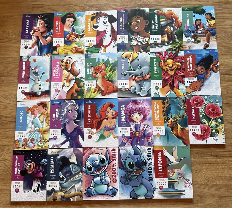 Оригінал. Розмальовка Disney по номерах Польща