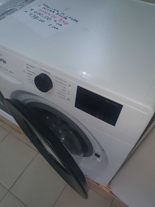 Maquina de lavar roupa gorenje 9kg  NOVO!