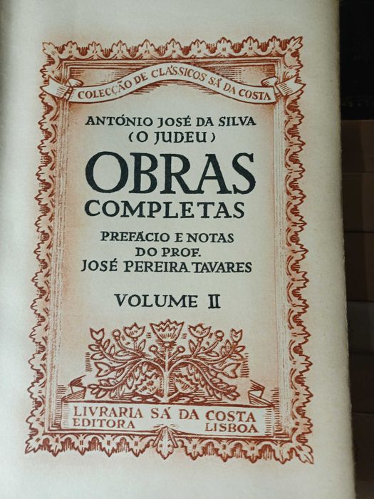 COLEÇÃO DE CLÁSSICOS SÁ DA COSTA 2