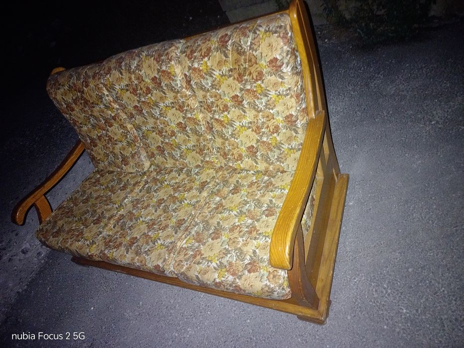 Sofa cama de dois lugares