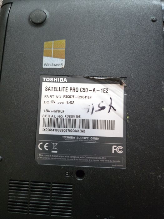 Laptop Notebook Toshiba Satellite Pro