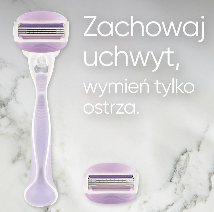 NA LEWARA maszynka Gillette Venus ComfortGlide Breeze XL 4 wkłady