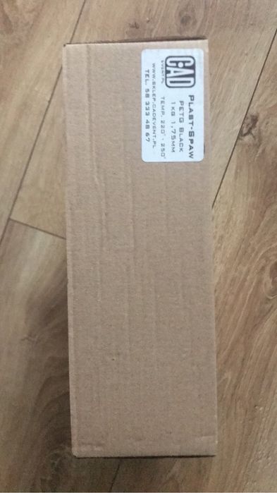 Filament PETG CZARNY 1Kg