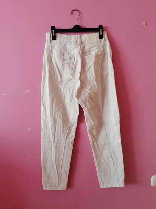 Calças de ganga branca - Pull&Bear