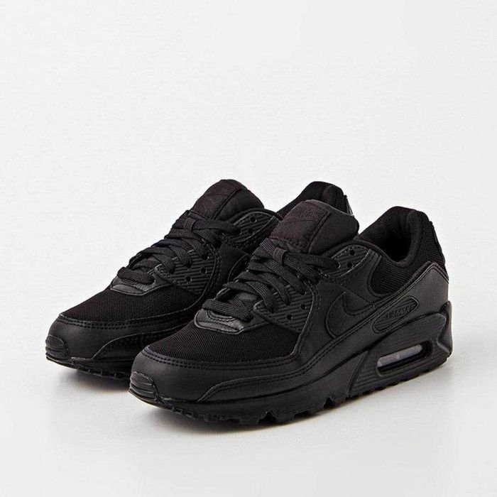 Женские кроссовки Nike Air Max 90 Triple "Black" Размеры 36-40