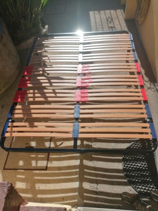 Estrado de casal 150x195 com pés