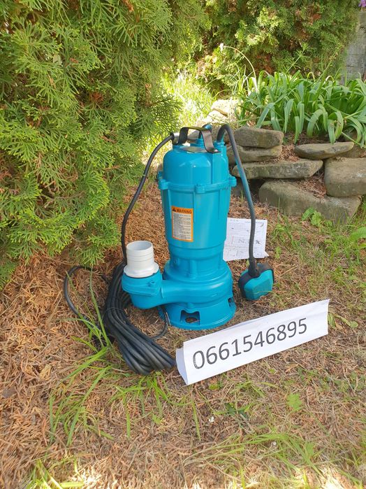 Насос Фекальний Дренажний 2,7 kW з ножем  (ТІЛЬКИ ДОСТАВКА ПОШТОЮ)