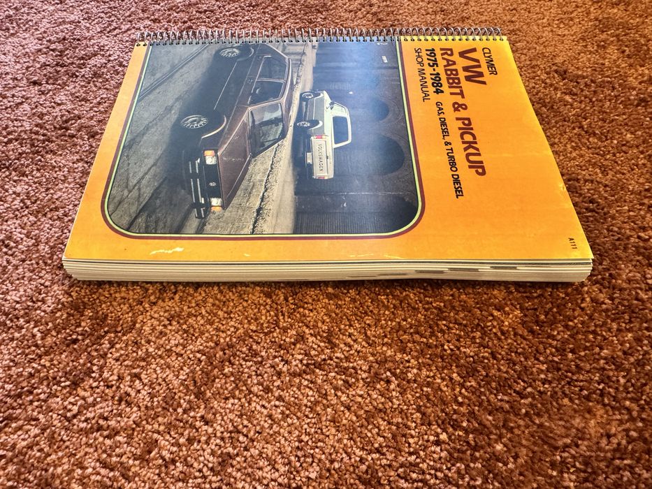 Manual de Oficina Clymer – VW Rabbit & Pickup (1975–1984)