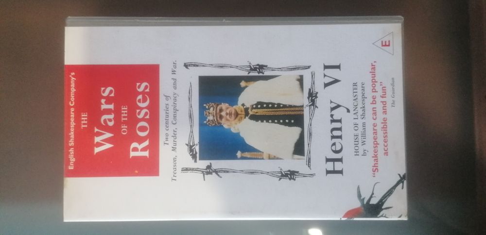 Filmes VHS Wars of the Roses