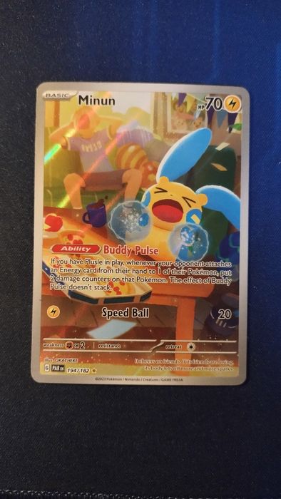 Pokemon tcg Minun full art