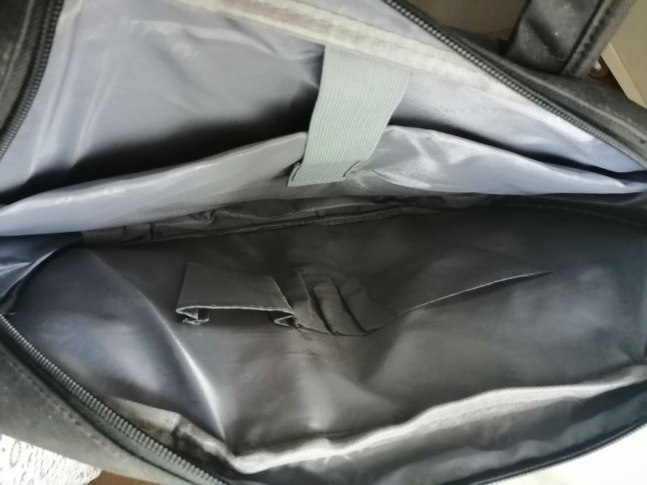 Mala PC portátil com 2 divisórias