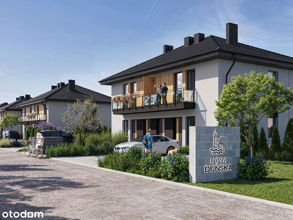 Nova Duńska- 3 Pokoje-Ogród-Miejsce Postojowe