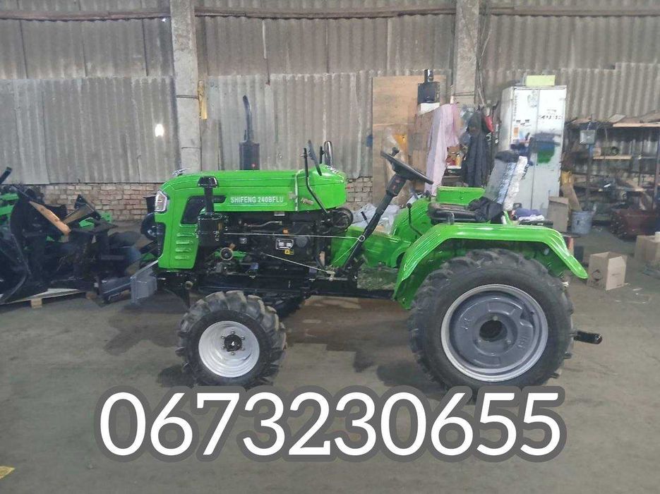 Потужний трактор Шифенг 240 BFLU 4х2 Доставка безкоштовна МАСЛА ЗІП