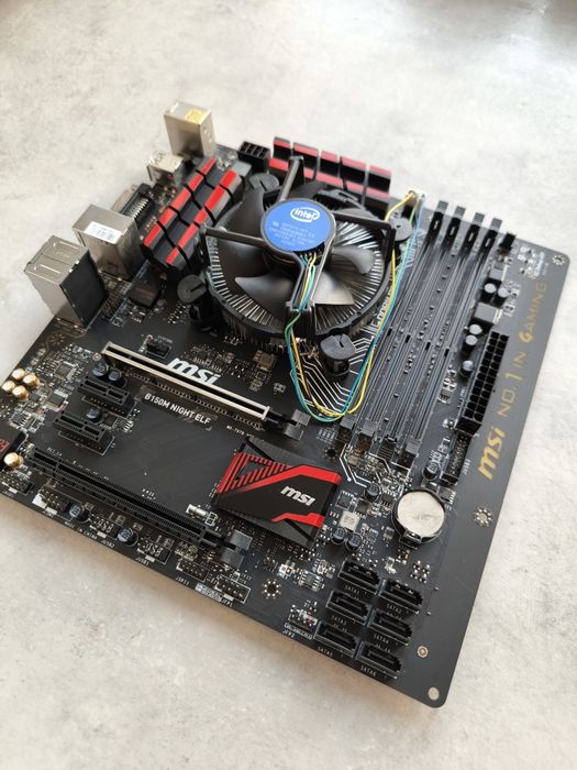 MSI B150M Night Elf + i5-6500, czysta, działająca, Warszawa
