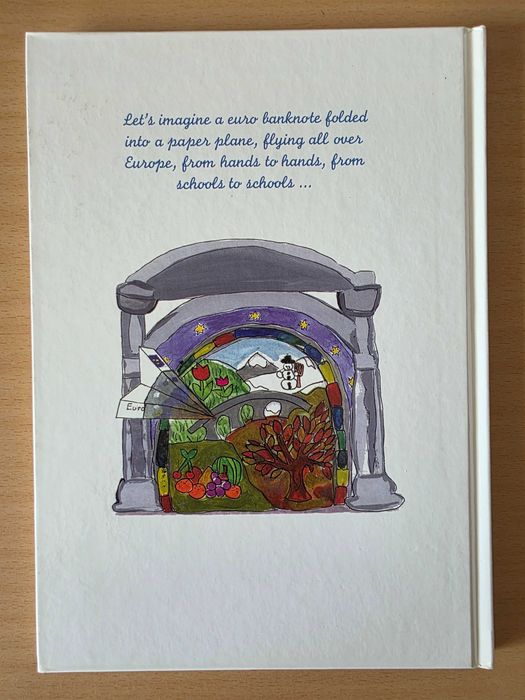 Livro " The Children Write a Book at School ont the Euro"