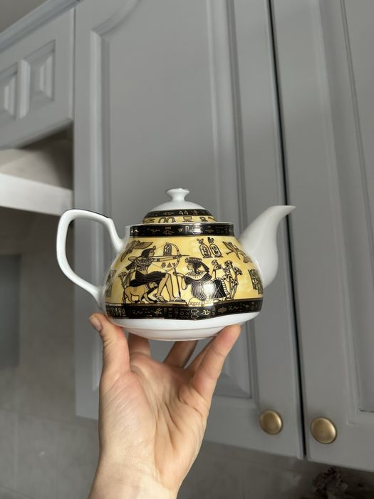 Посуд ссср, совецкий, сахарниця, чайник єгипетський