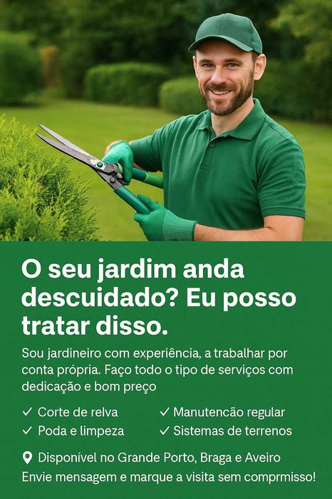Jardinagem Profissional e Arborista