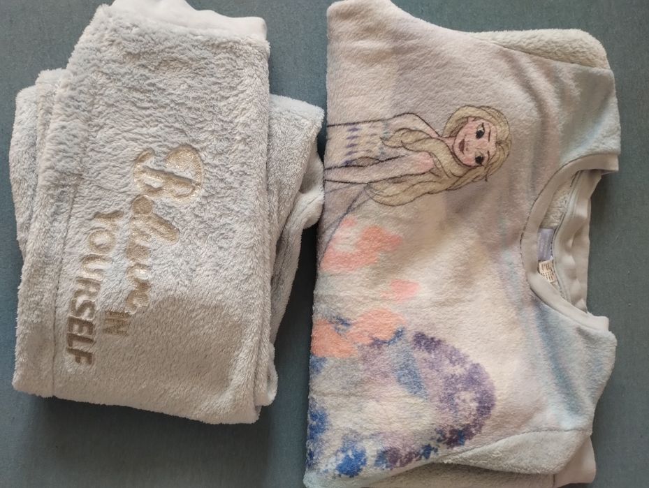 Piżama dziewczęca kraina lodu r 140